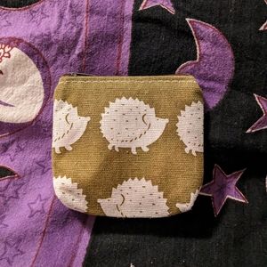 Canvas coin purse NWOT